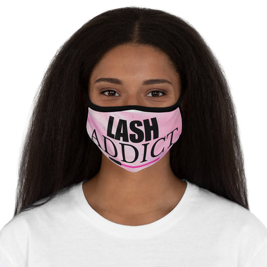 LASH ADDICT Fitted Polyester Face Mask