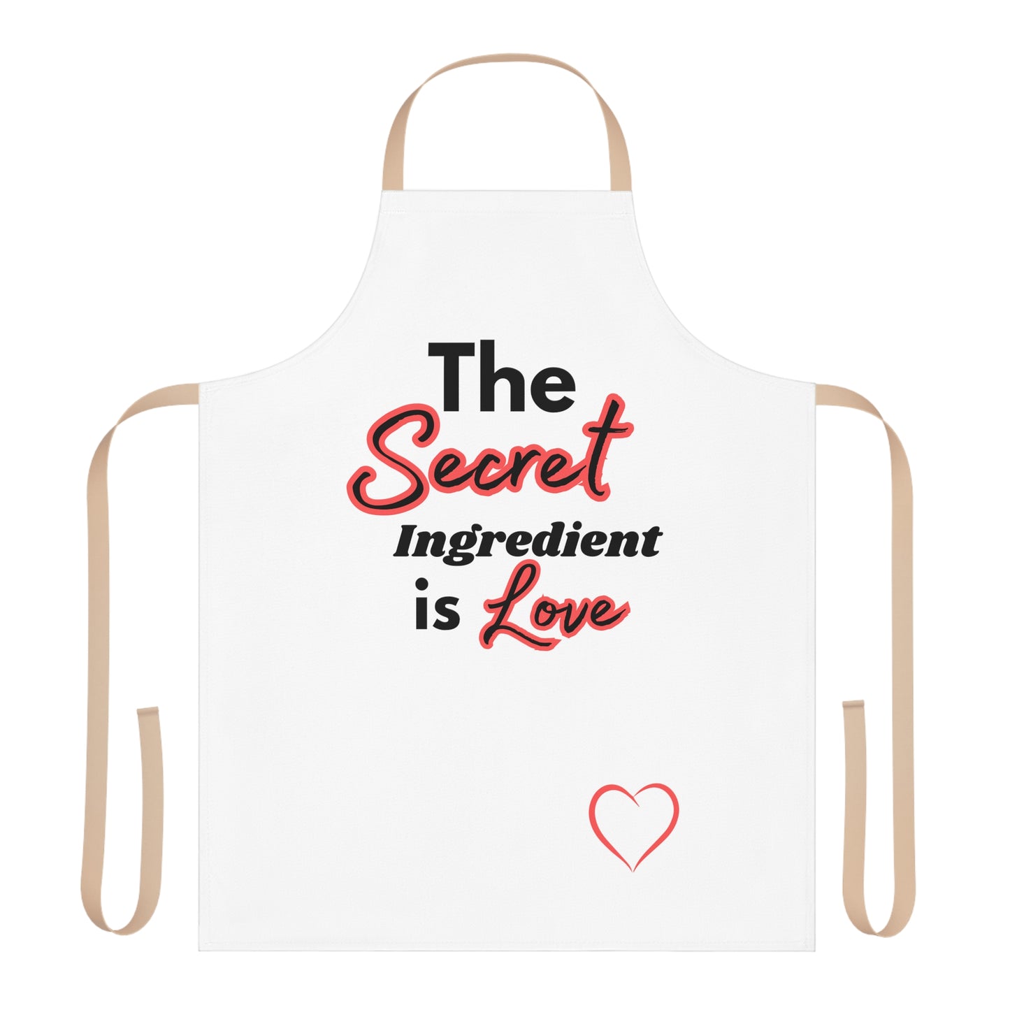 Apron (AOP) - Kitchen Apron - Chefs Cooking Apron - Adjustable, Stylish, and Durable - Cooking and Baking Essential - Valentines Day Gift