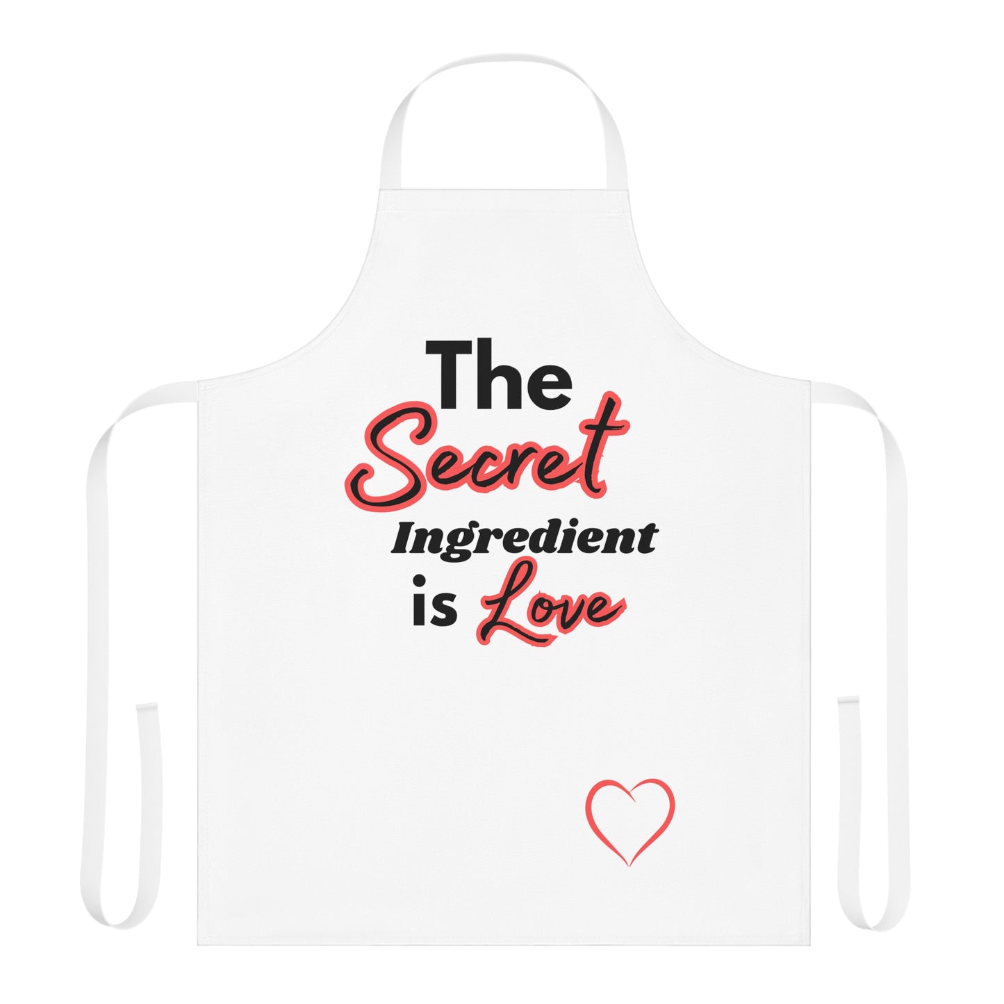 Apron (AOP) - Kitchen Apron - Chefs Cooking Apron - Adjustable, Stylish, and Durable - Cooking and Baking Essential - Valentines Day Gift