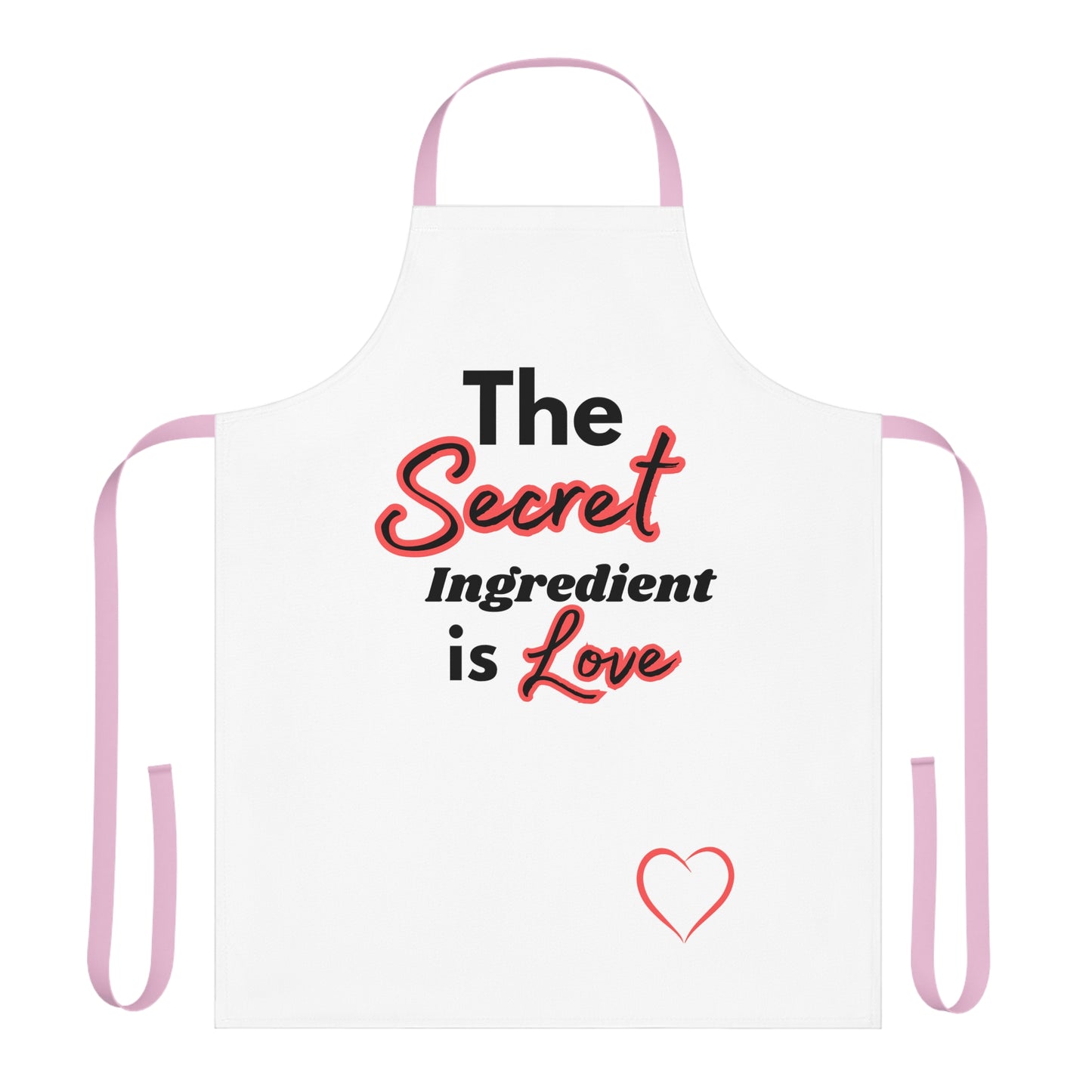 Apron (AOP) - Kitchen Apron - Chefs Cooking Apron - Adjustable, Stylish, and Durable - Cooking and Baking Essential - Valentines Day Gift