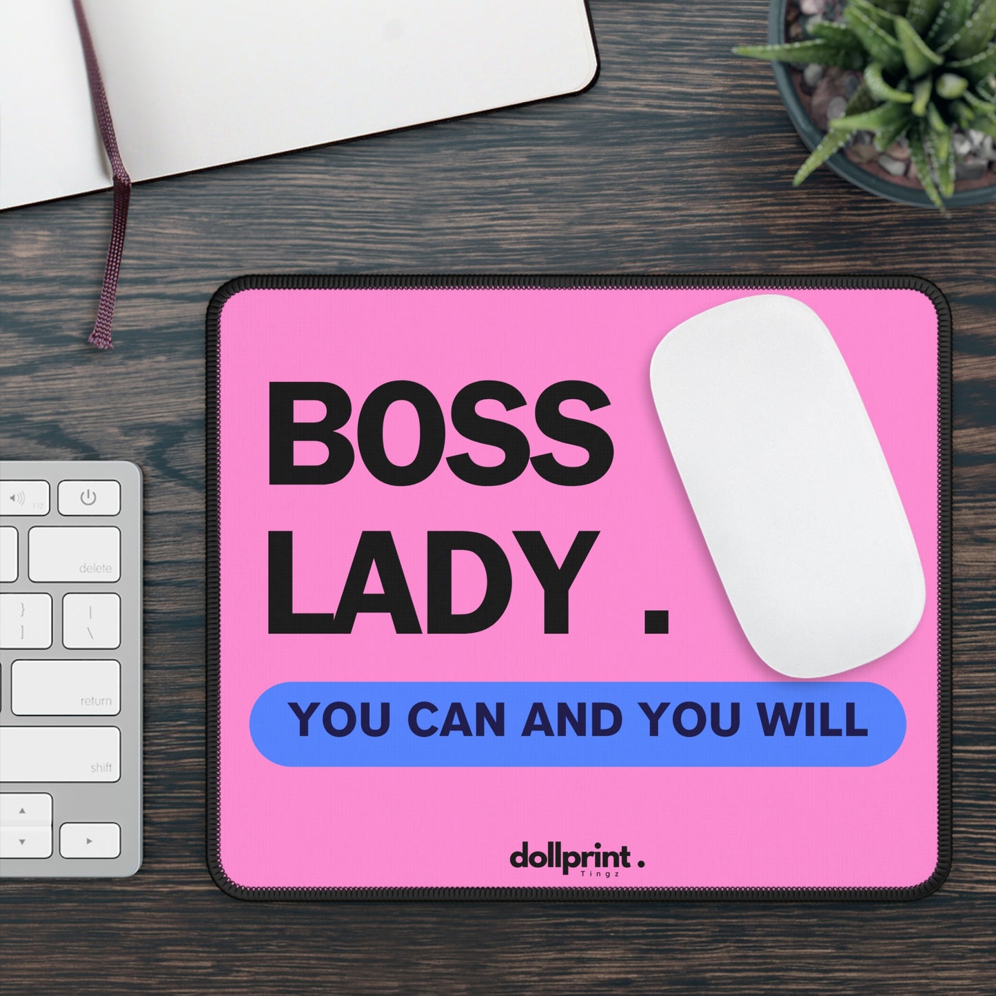 BOSS LADY Non-Slip Mouse Pad