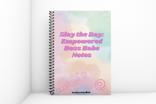 Empowered Boss Babe Spiral Notebook - Ruled Line