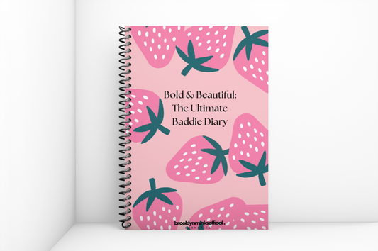 Bold And Beautiful Spiral Notebook - Ruled Line